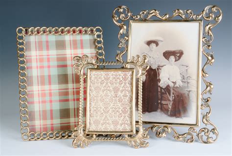 Brass Picture Frames 1900